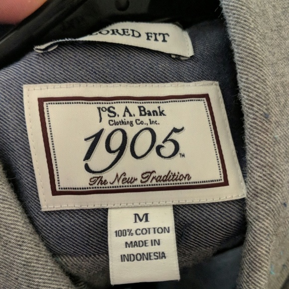 Grey Button Down - Picture 2 of 3